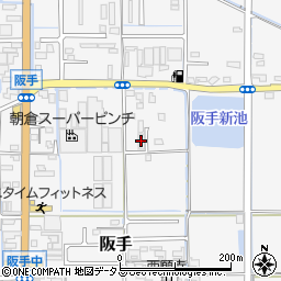 奈良県磯城郡田原本町阪手842周辺の地図