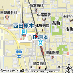 奈良県磯城郡田原本町197周辺の地図