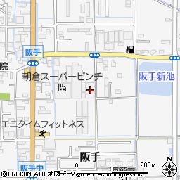奈良県磯城郡田原本町阪手698周辺の地図