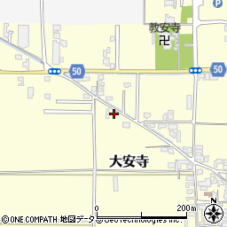 奈良県磯城郡田原本町大安寺130周辺の地図