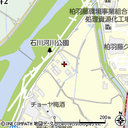 大阪府羽曳野市川向224周辺の地図