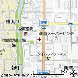 奈良県磯城郡田原本町阪手681-1周辺の地図