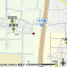 奈良県磯城郡田原本町十六面271周辺の地図