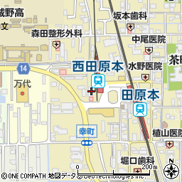 奈良県磯城郡田原本町204-7周辺の地図