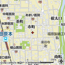 奈良県磯城郡田原本町621周辺の地図