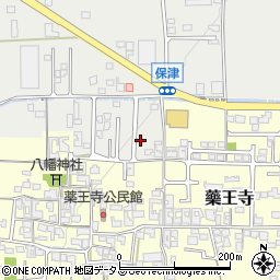 奈良県磯城郡田原本町保津233周辺の地図