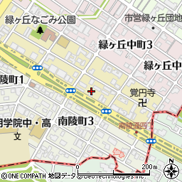 ソフトバンク　上野芝泉北１号線周辺の地図