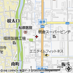奈良県磯城郡田原本町阪手673周辺の地図