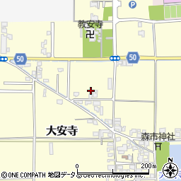 奈良県磯城郡田原本町大安寺136周辺の地図