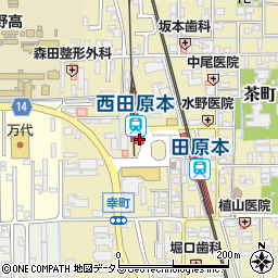 奈良県磯城郡田原本町204-2周辺の地図