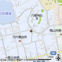 広島県福山市駅家町万能倉174-1周辺の地図