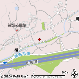 岡山県浅口市鴨方町益坂461周辺の地図