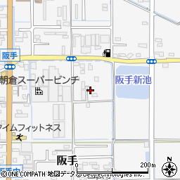 奈良県磯城郡田原本町阪手841周辺の地図