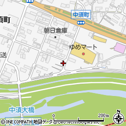広島県府中市中須町325周辺の地図