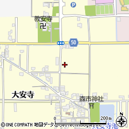 奈良県磯城郡田原本町大安寺148-2周辺の地図