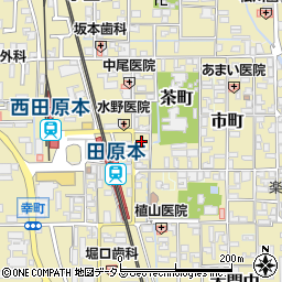 田原本町あいのりタクシー周辺の地図