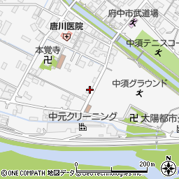 広島県府中市中須町1447周辺の地図