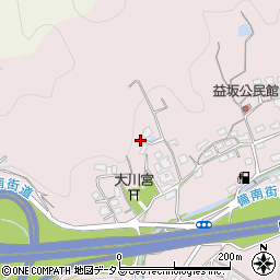 岡山県浅口市鴨方町益坂286周辺の地図