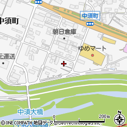 広島県府中市中須町324周辺の地図