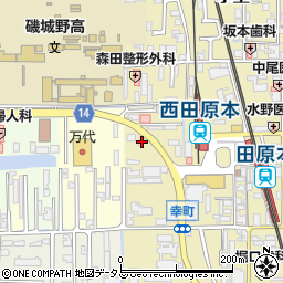 奈良県磯城郡田原本町209周辺の地図