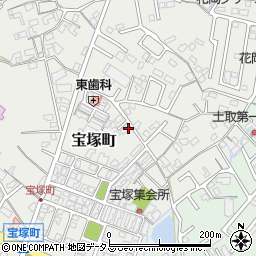 三重県松阪市宝塚町周辺の地図