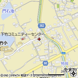 岡山県浅口市金光町下竹410-5周辺の地図