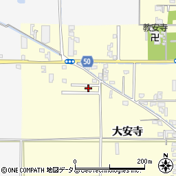 奈良県磯城郡田原本町大安寺116-15周辺の地図