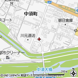 広島県府中市中須町383周辺の地図