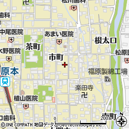 奈良県磯城郡田原本町638周辺の地図