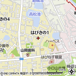 〒583-0872 大阪府羽曳野市はびきのの地図