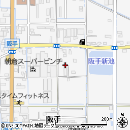 阪和阪手ドミールＢ周辺の地図