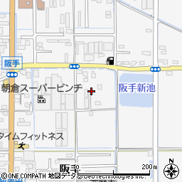 奈良県磯城郡田原本町阪手841-9周辺の地図