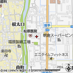 奈良県磯城郡田原本町阪手539周辺の地図