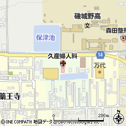 奈良県磯城郡田原本町十六面23周辺の地図
