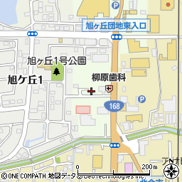 奈良県香芝市上中834-11周辺の地図