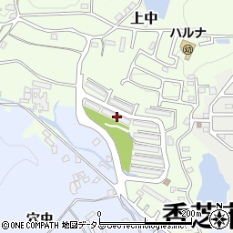 奈良県香芝市上中1183-1周辺の地図