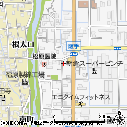 奈良県磯城郡田原本町阪手677周辺の地図