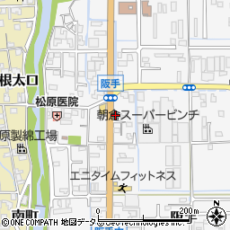 奈良県磯城郡田原本町阪手685周辺の地図