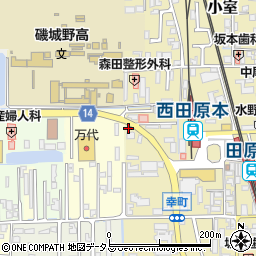 奈良県磯城郡田原本町211周辺の地図