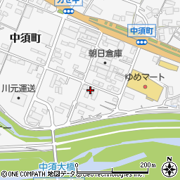 広島県府中市中須町347周辺の地図