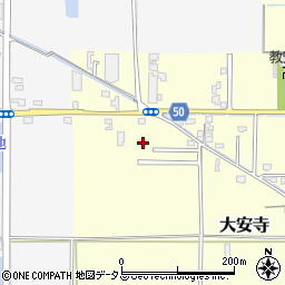 奈良県磯城郡田原本町大安寺120周辺の地図