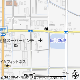 奈良県磯城郡田原本町阪手845-1周辺の地図