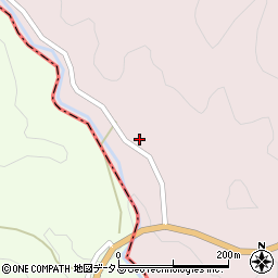 山口県萩市弥富上42周辺の地図