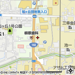 理容サービス香芝店周辺の地図