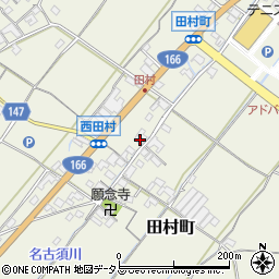 三重県松阪市田村町372周辺の地図