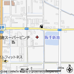 奈良県磯城郡田原本町阪手845-2周辺の地図