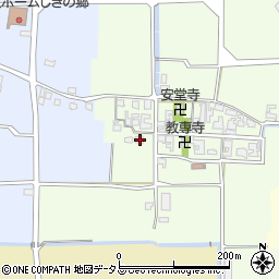 奈良県磯城郡田原本町十六面257周辺の地図