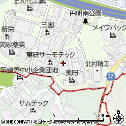 北陸ヨシナカ大阪工場Ｃ棟周辺の地図