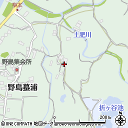 兵庫県淡路市野島蟇浦295周辺の地図