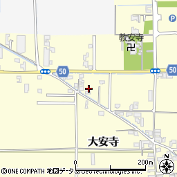 奈良県磯城郡田原本町大安寺125周辺の地図